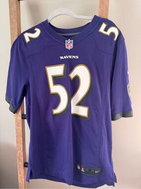 Baltimore Ravens  #52 Purple NFL Jersey - Nike